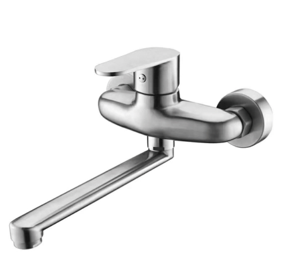 Змішувач настінний VIDAN Verdi AISI-304 IN-H3028D з виливом 30 см